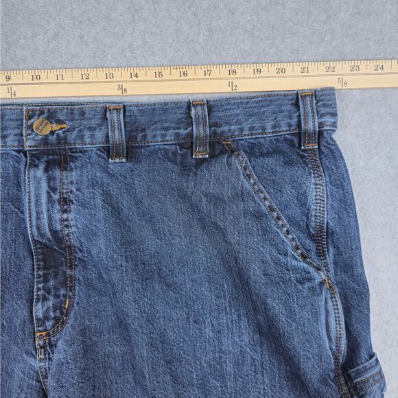 Carhartt Mens 44x32 Loose Fit Model No. BD4941-M Utility Jeans - Picture 14 of 16